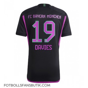 Bayern Munich Alphonso Davies #19 Replika Bortatröja 2023-24 Kortärmad